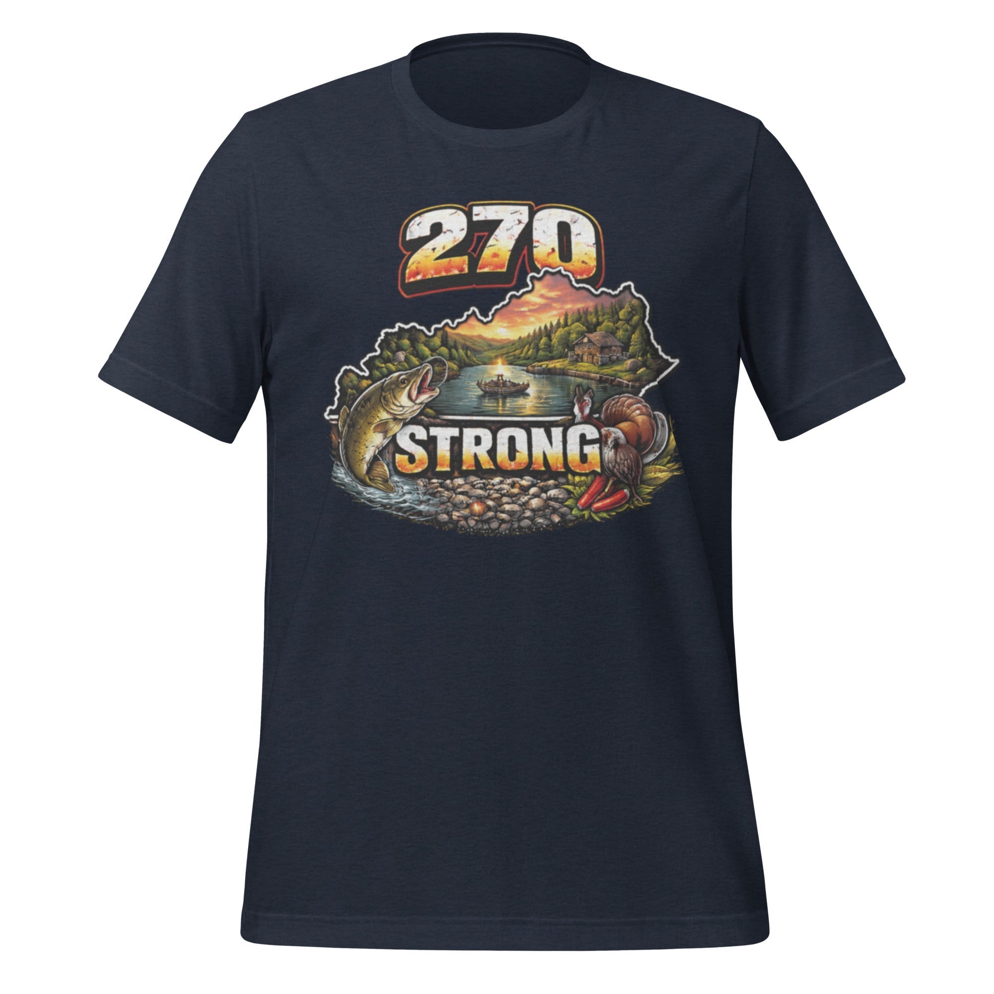 270 Strong T-Shirt | Western Kentucky Lake Life Design | Classic Cotton