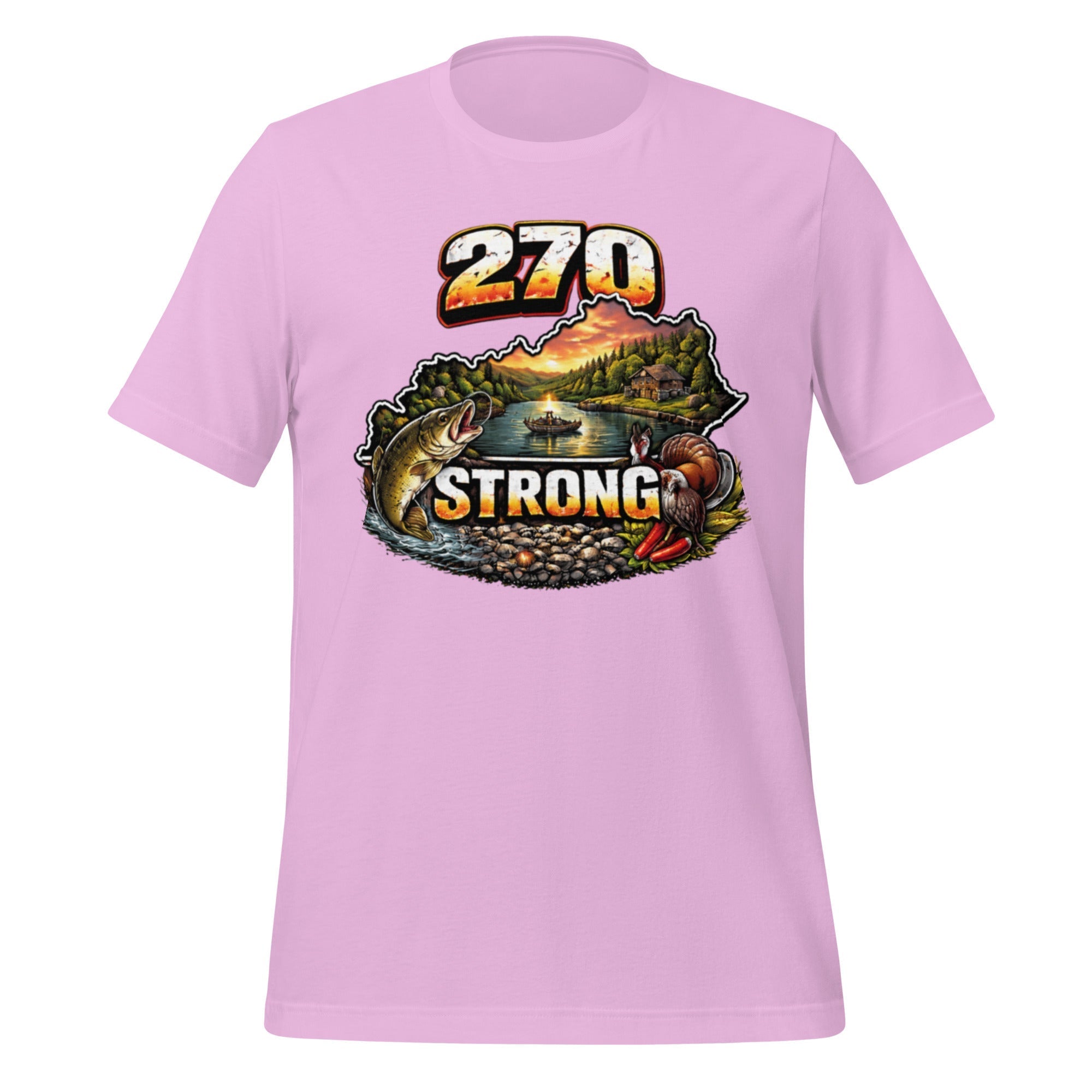 270 Strong T-Shirt | Western Kentucky Lake Life Design | Classic Cotton