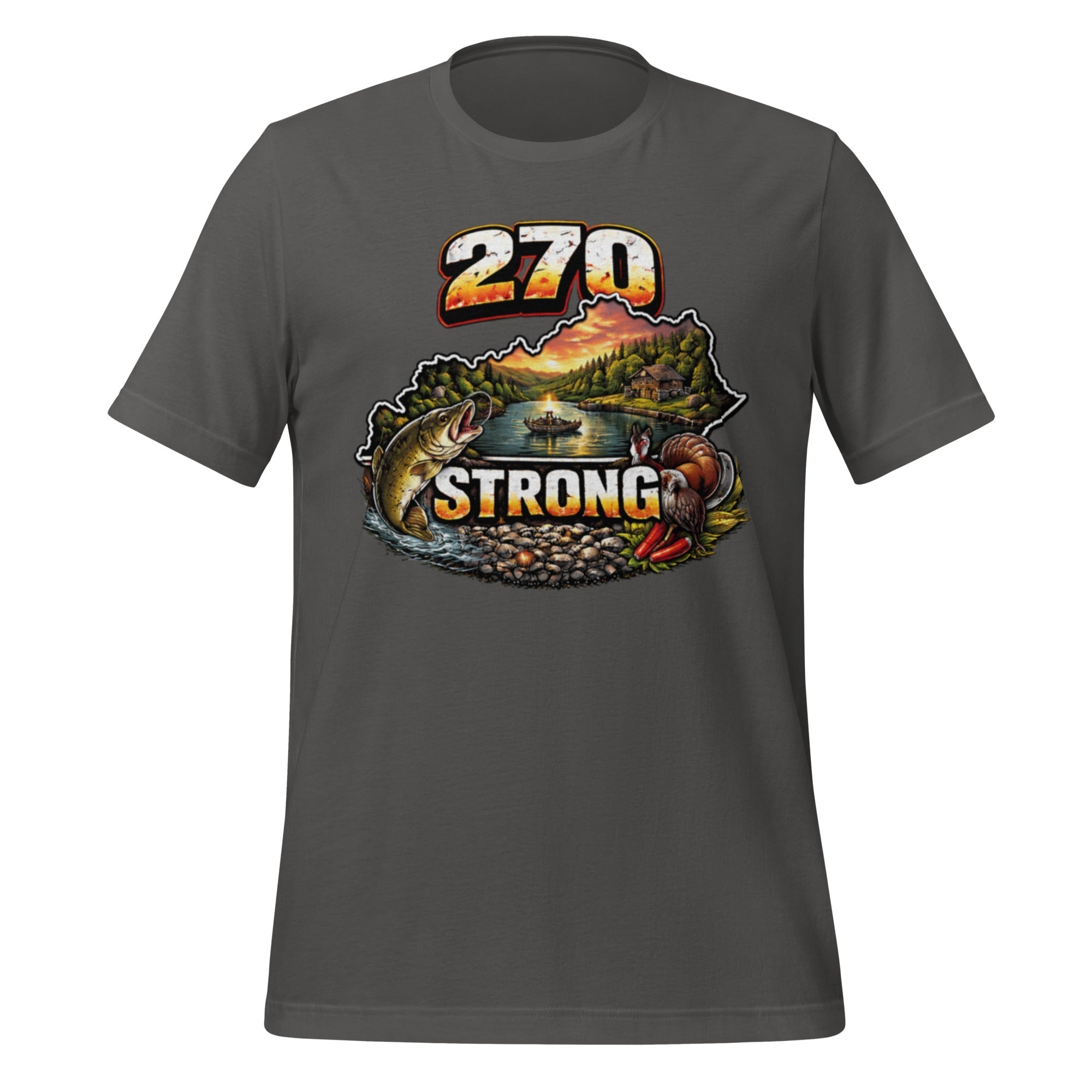 270 Strong T-Shirt | Western Kentucky Lake Life Design | Classic Cotton