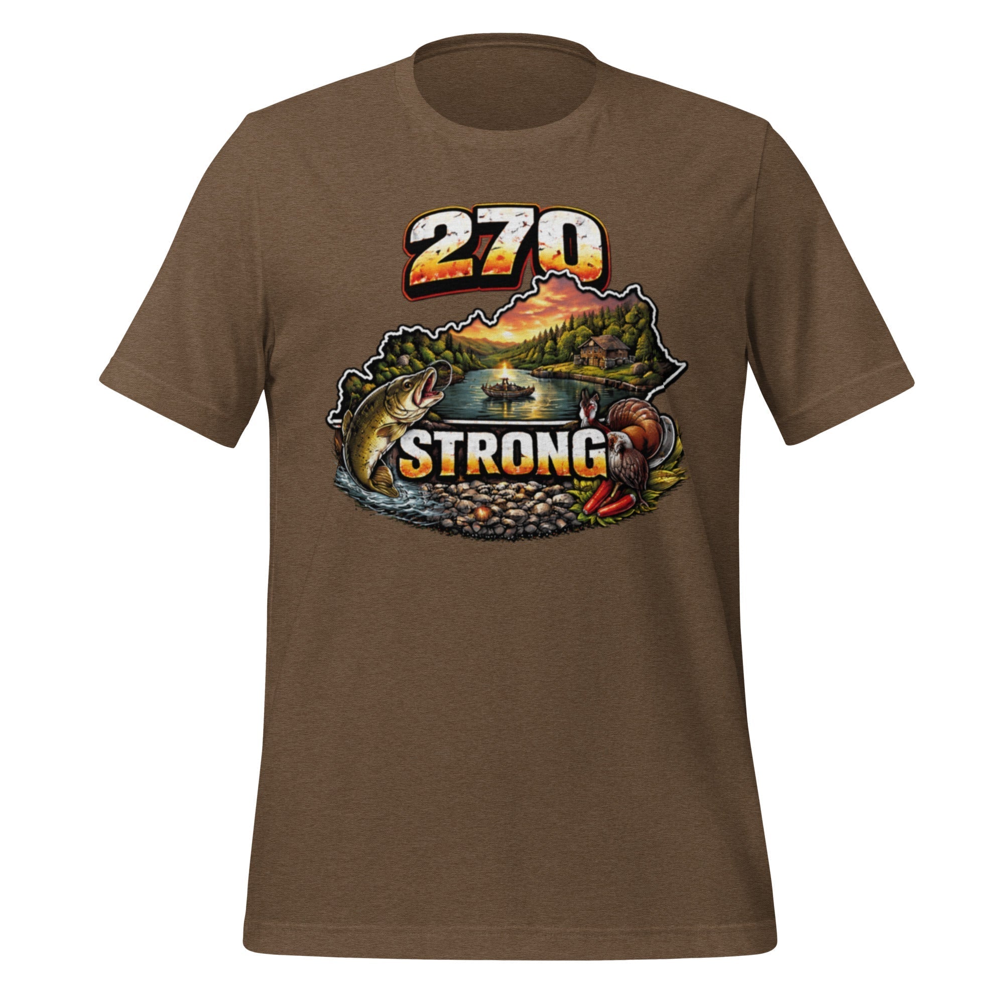 270 Strong T-Shirt | Western Kentucky Lake Life Design | Classic Cotton