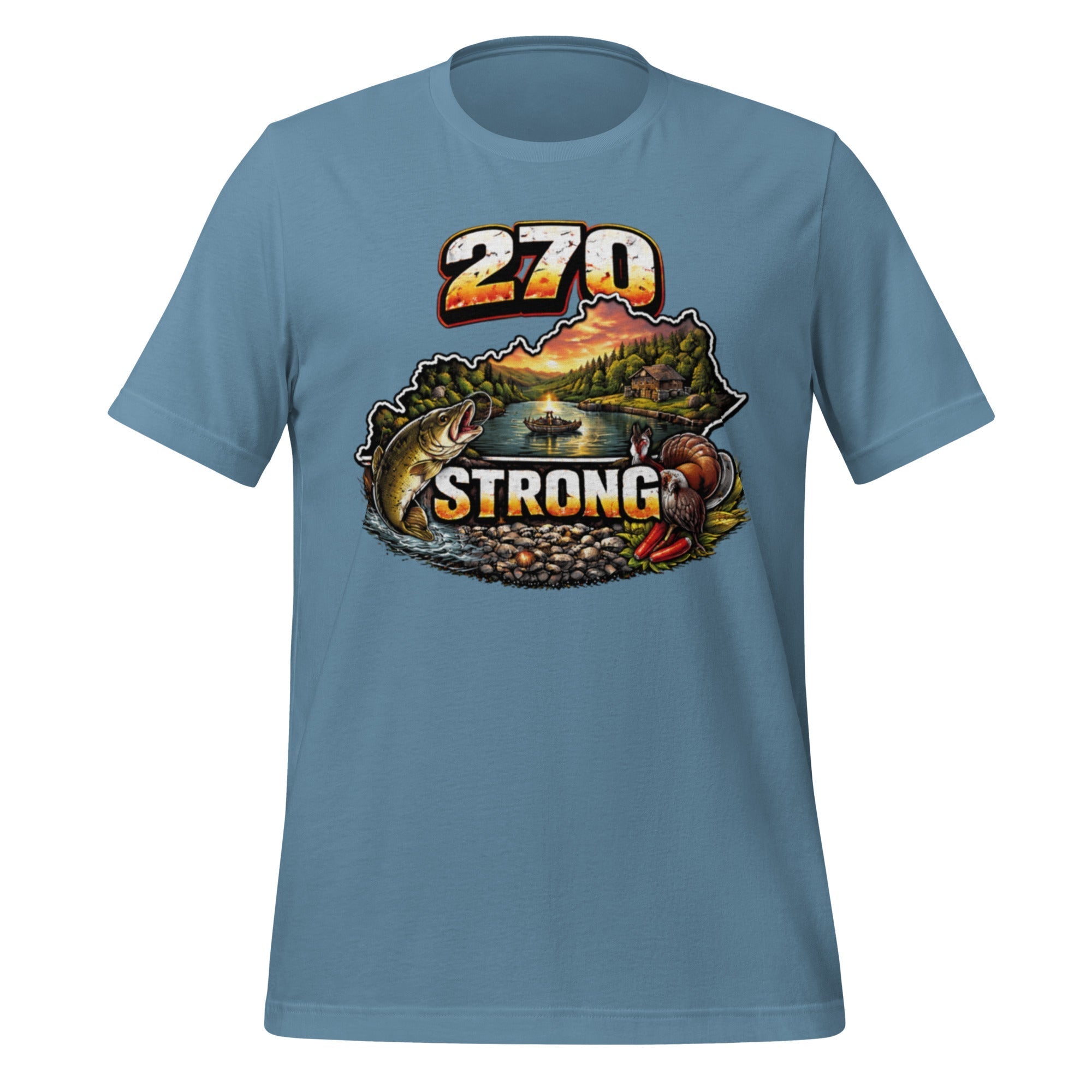 270 Strong T-Shirt | Western Kentucky Lake Life Design | Classic Cotton