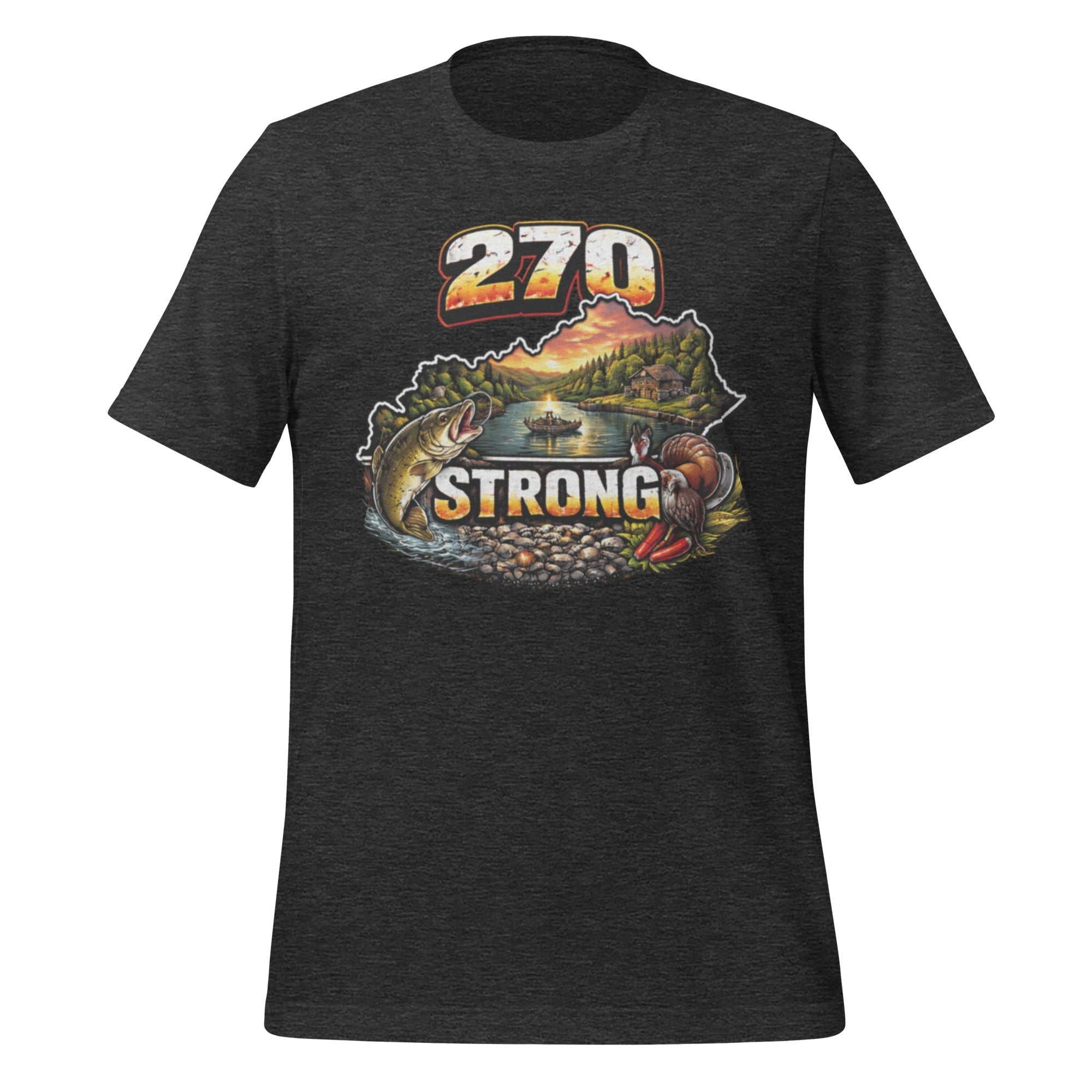 270 Strong T-Shirt | Western Kentucky Lake Life Design | Classic Cotton