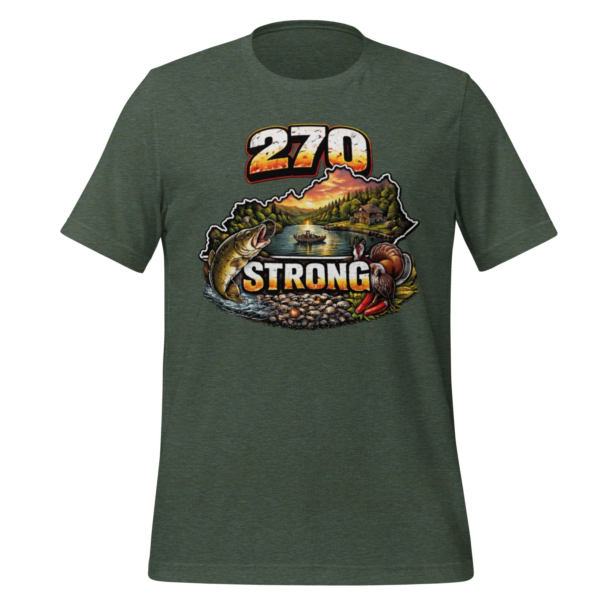 270 Strong T-Shirt | Western Kentucky Lake Life Design | Classic Cotton