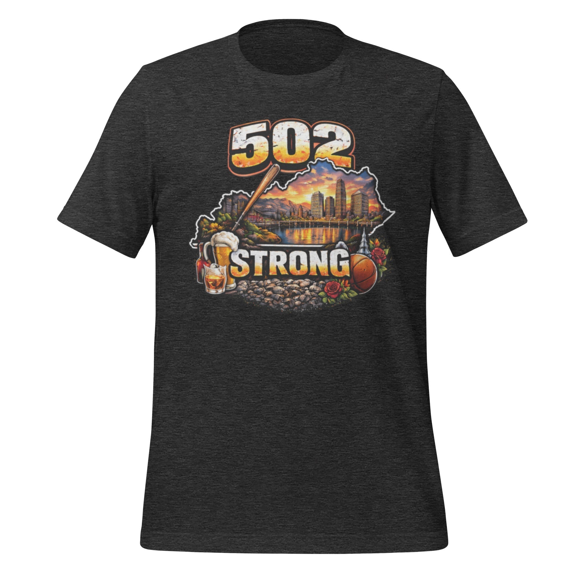 502 Strong T-Shirt | Louisville Icons Design | Classic Cotton