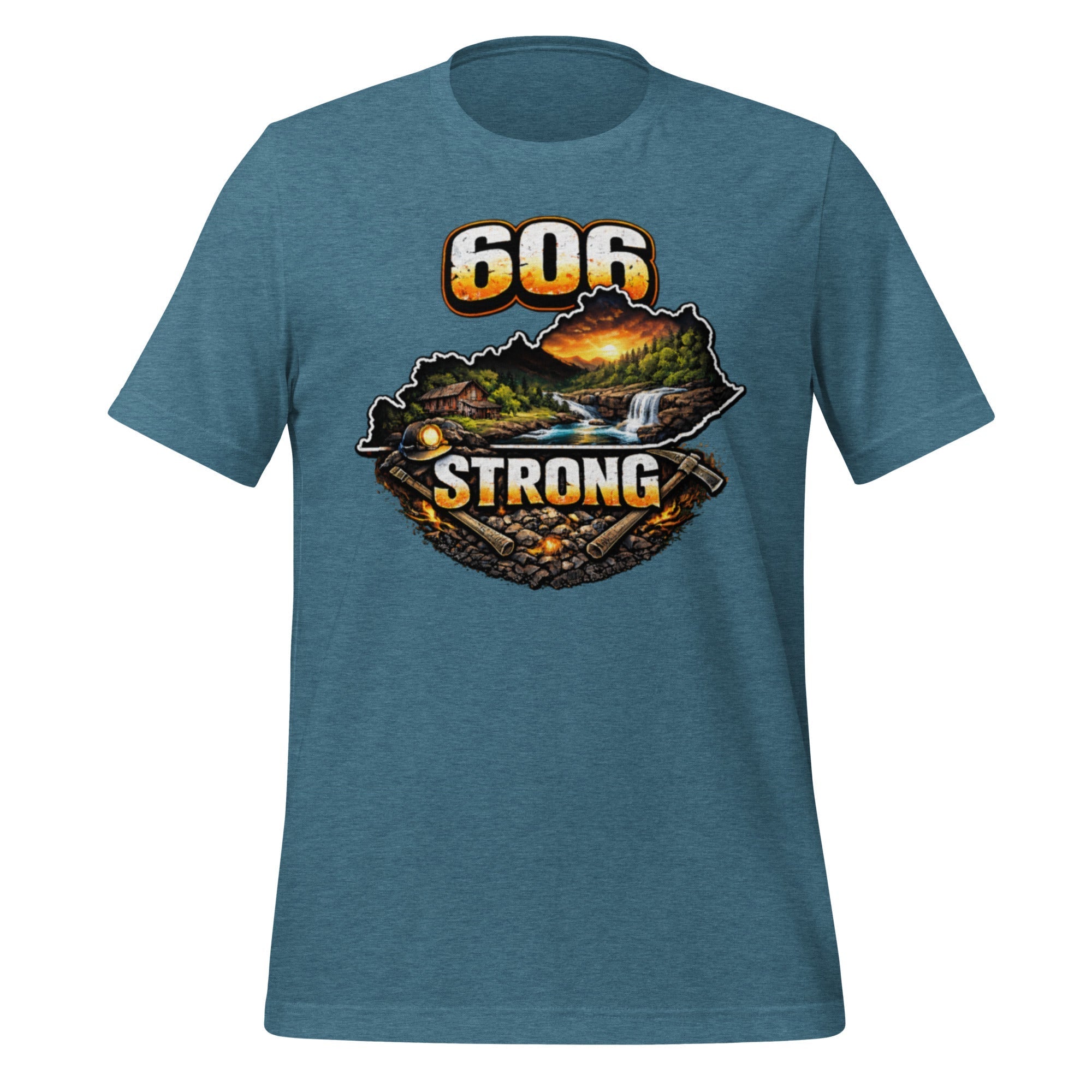 606 Strong T-Shirt | Appalachian Pride Design | Classic Cotton