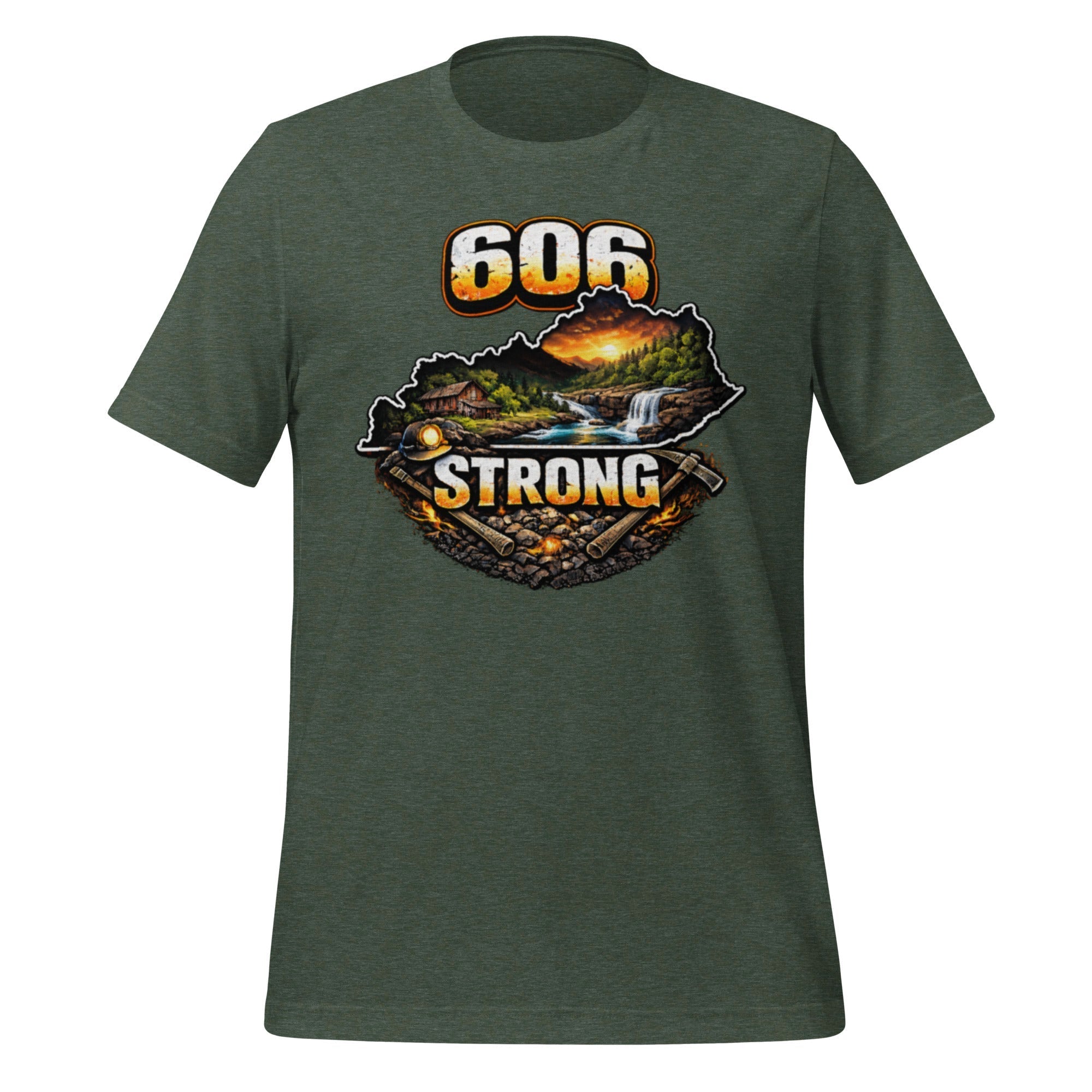 606 Strong T-Shirt | Appalachian Pride Design | Classic Cotton