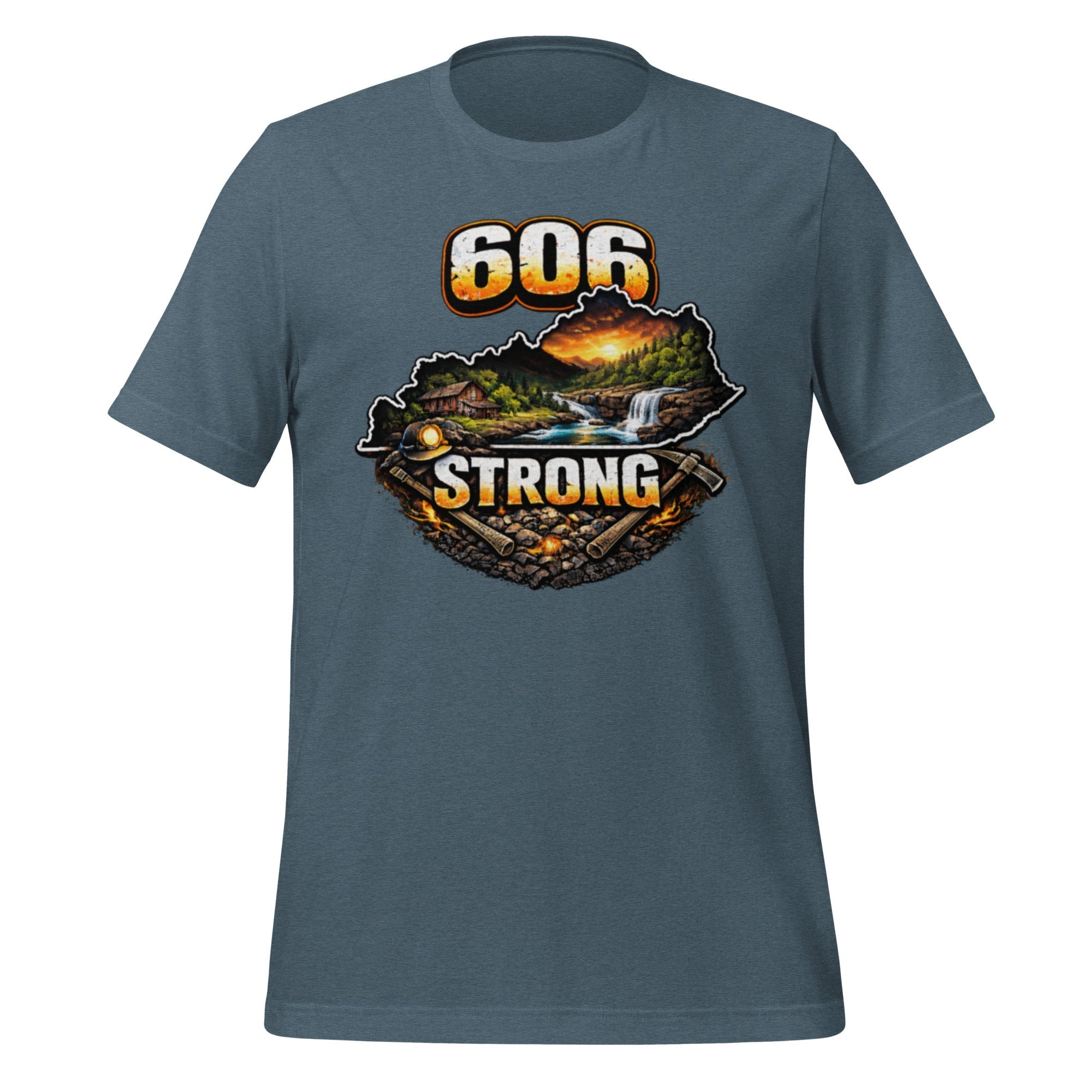 606 Strong T-Shirt | Appalachian Pride Design | Classic Cotton