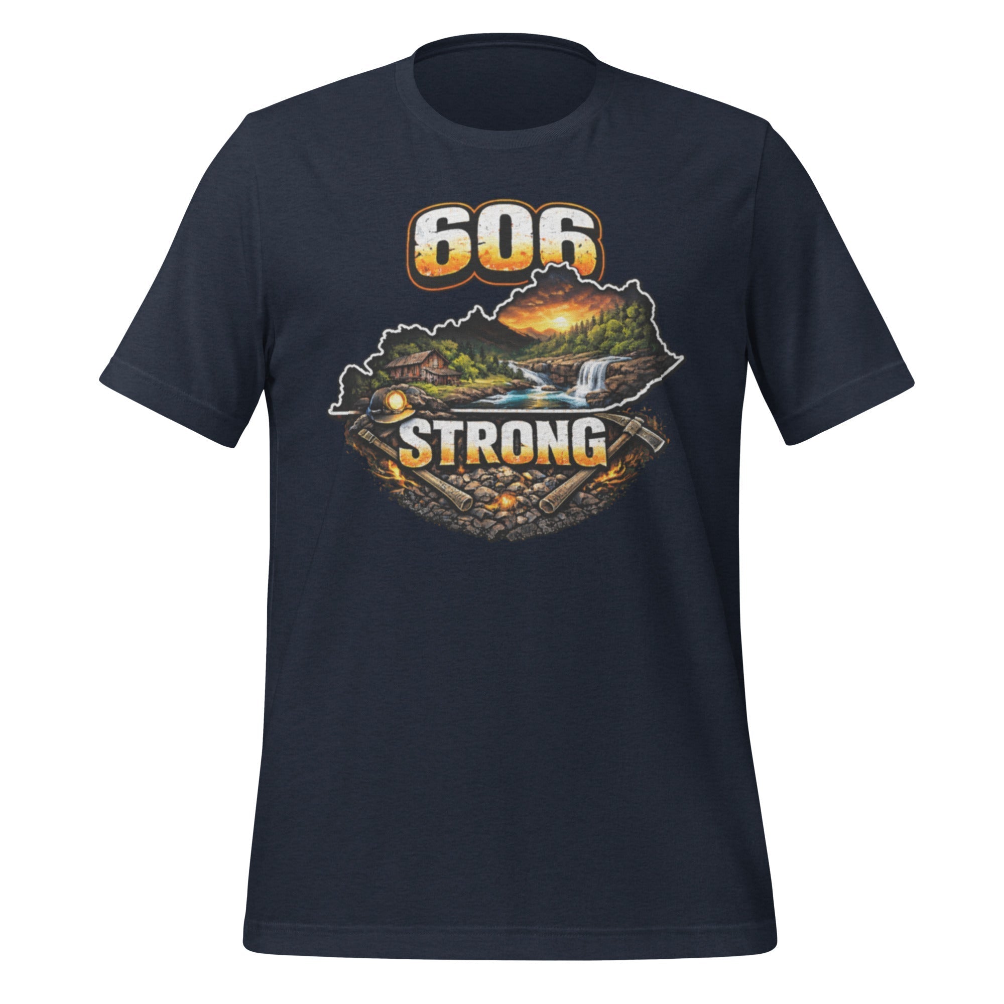 606 Strong T-Shirt | Appalachian Pride Design | Classic Cotton