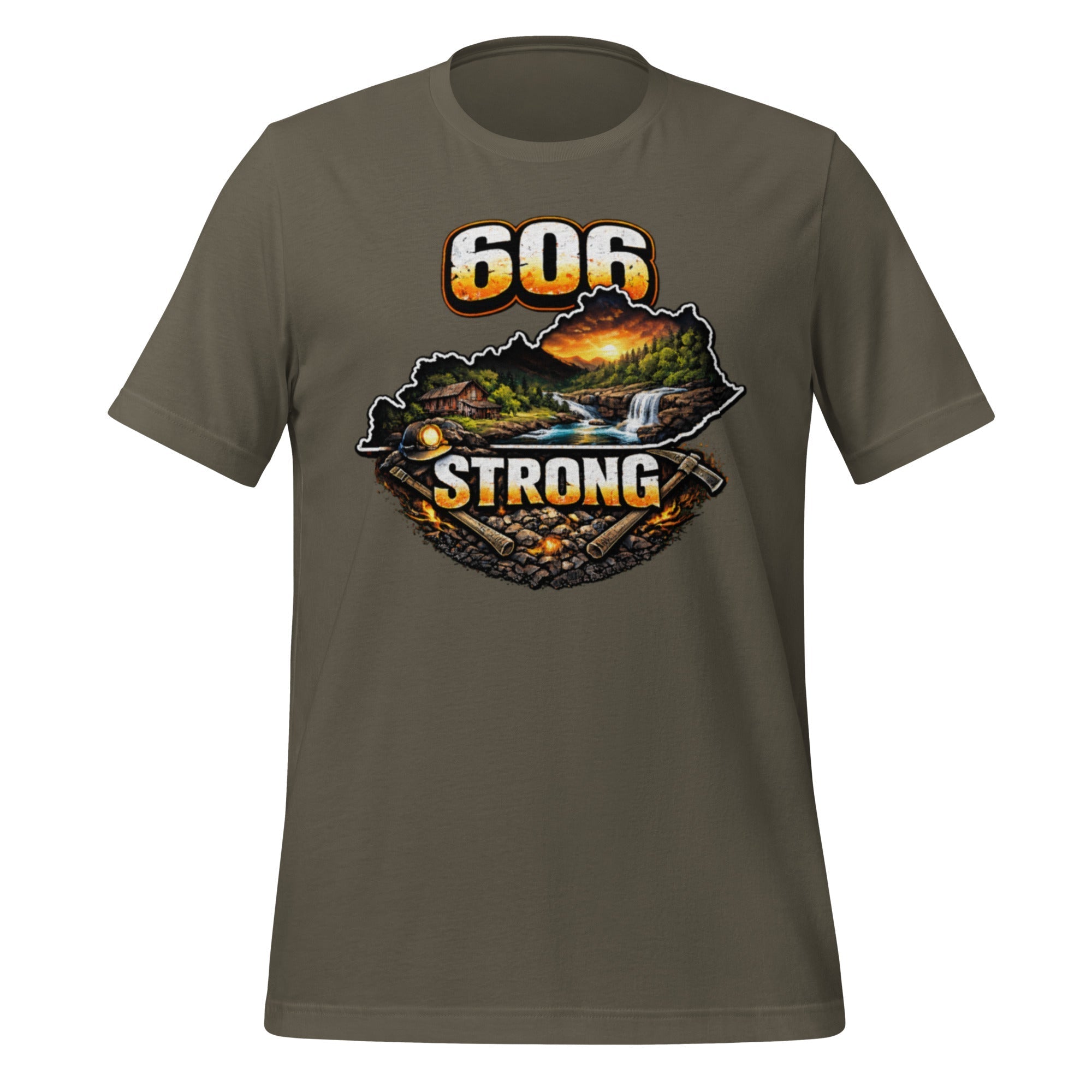 606 Strong T-Shirt | Appalachian Pride Design | Classic Cotton