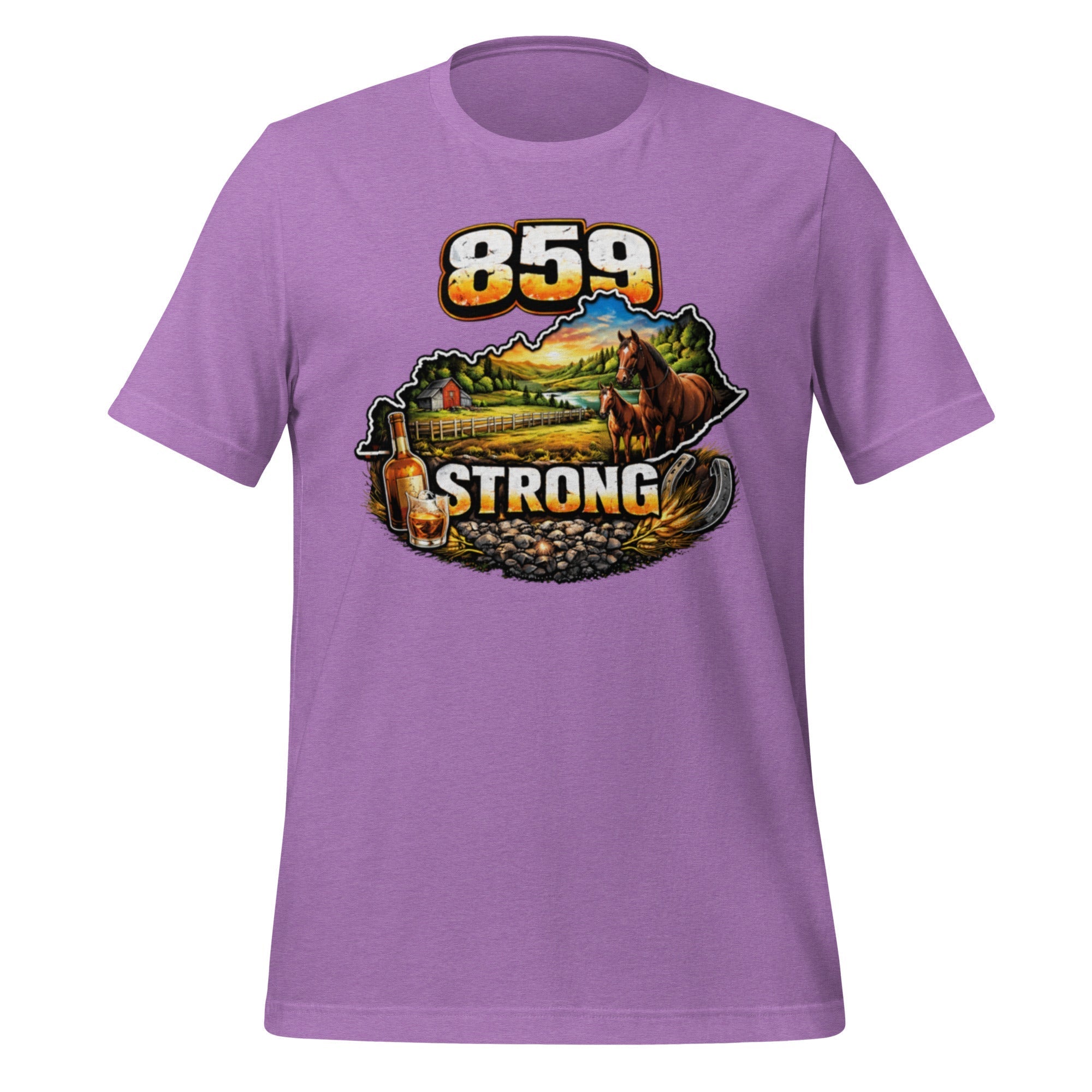 859 Strong T-Shirt | Bourbon & Horse Country Design | Classic Cotton