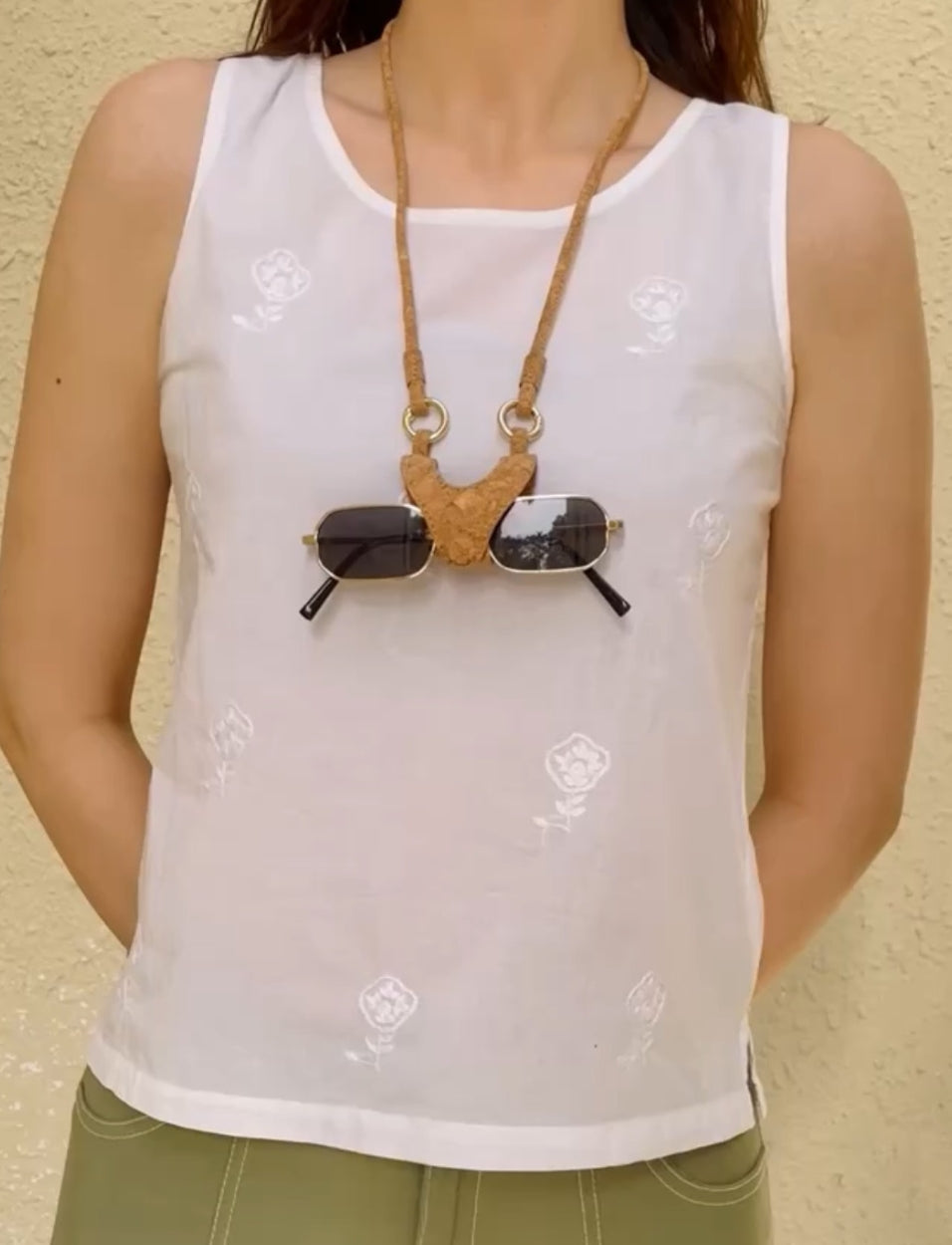 Austere Sunglass holder with Lanyard