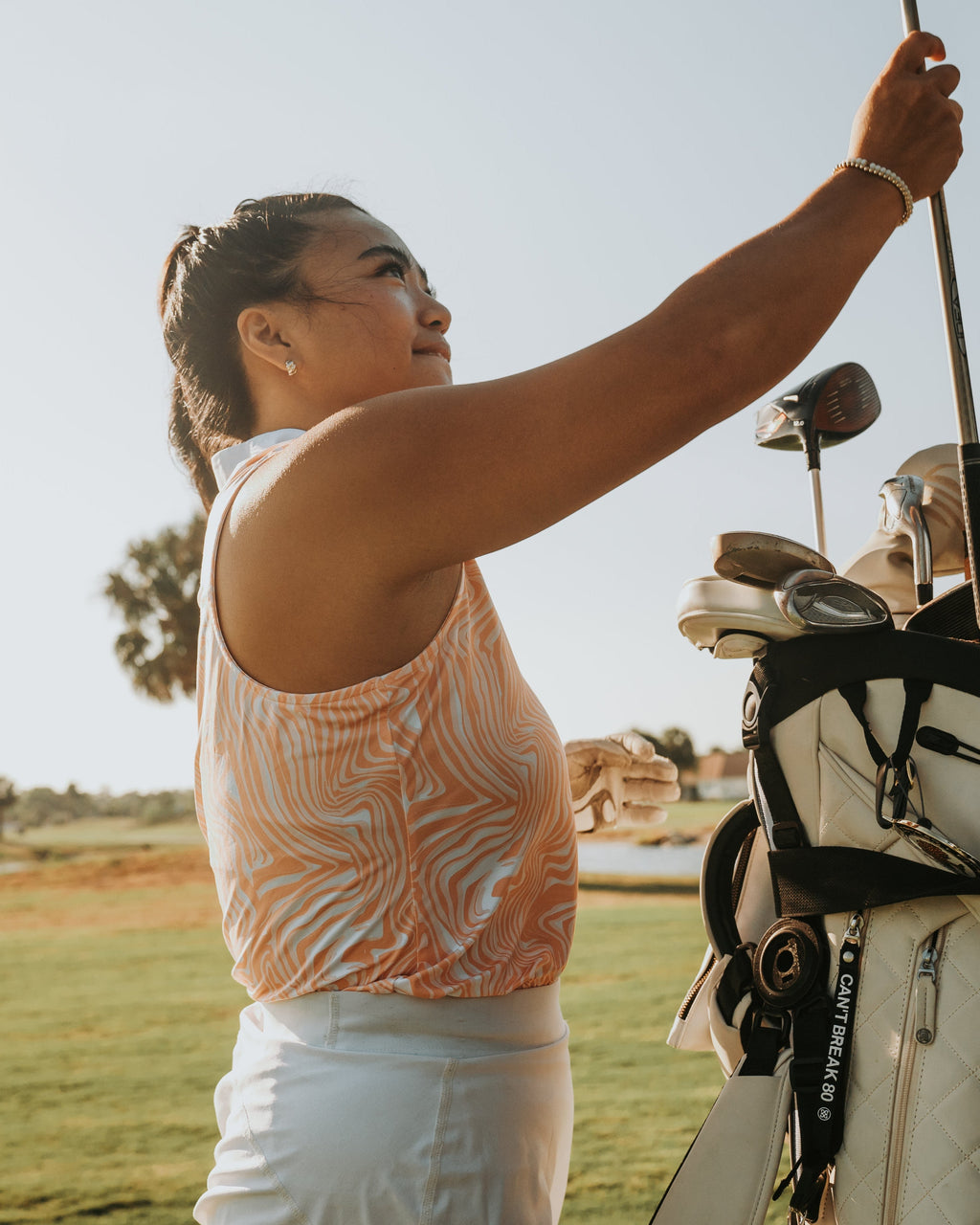 Mrs. Creamsicle Sleeveless Polo
