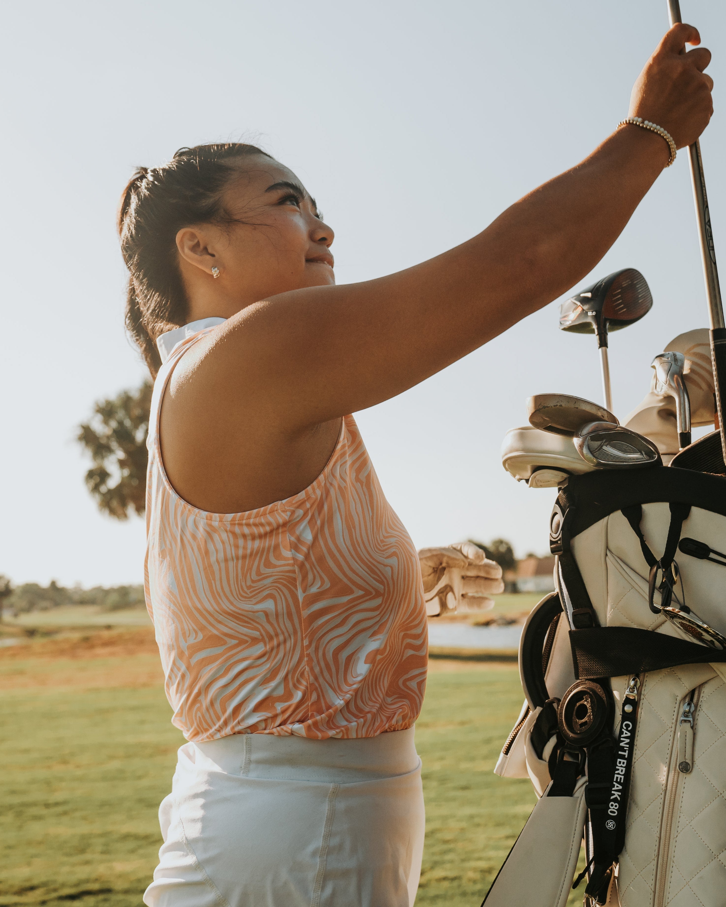 Mrs. Creamsicle Sleeveless Polo