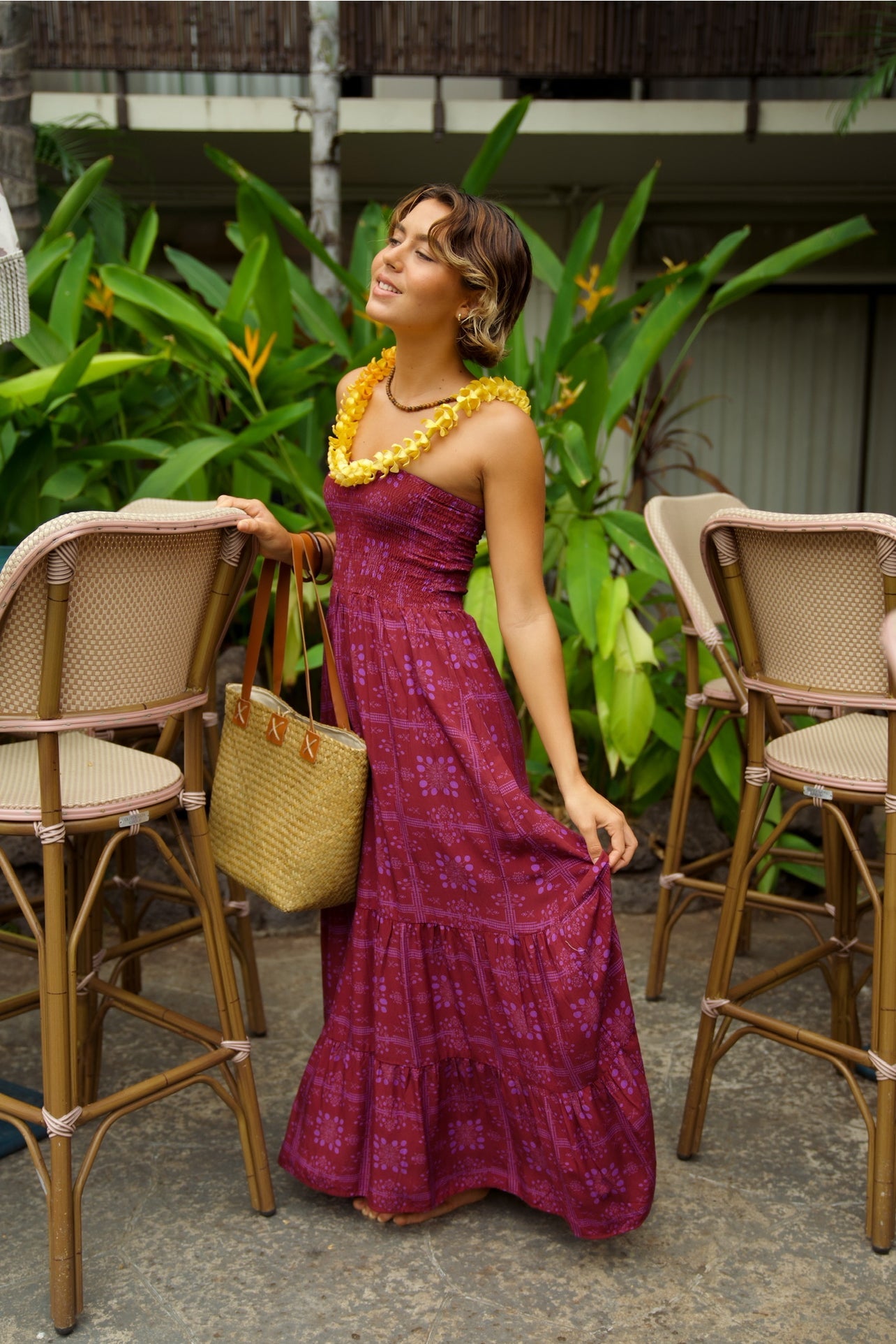 Mango Sunset Maile Dress