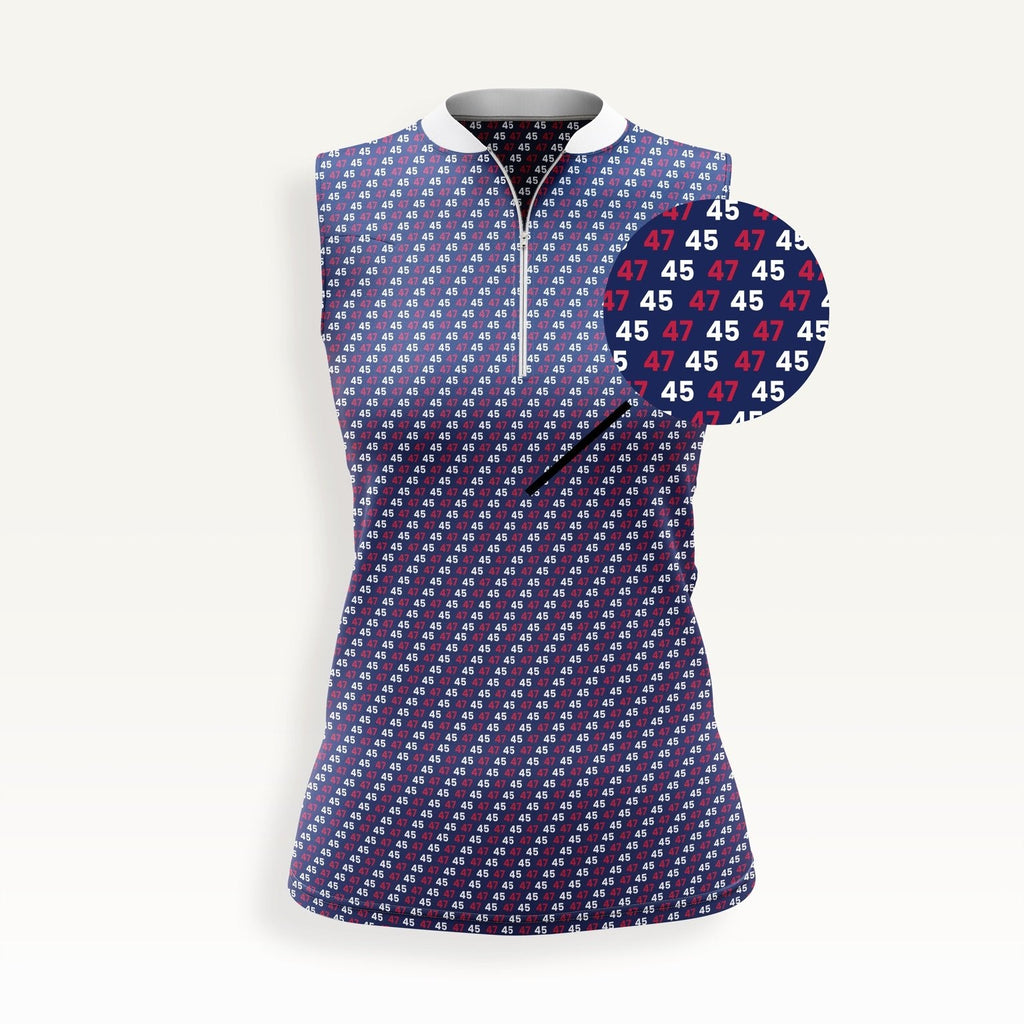 Mrs. Patriot Sleeveless Polo