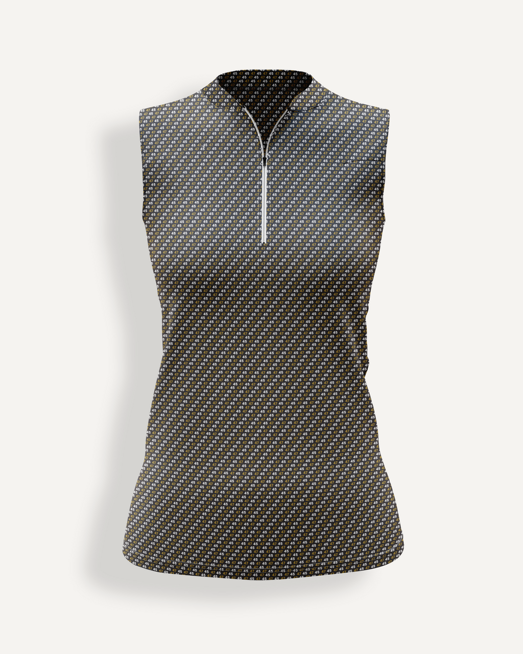 Mrs. Golden Age Sleeveless Polo