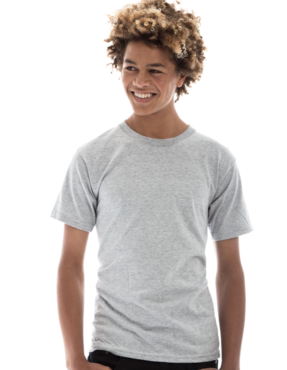 Retro Ring-Spun Crew Neck T-Shirt 2100