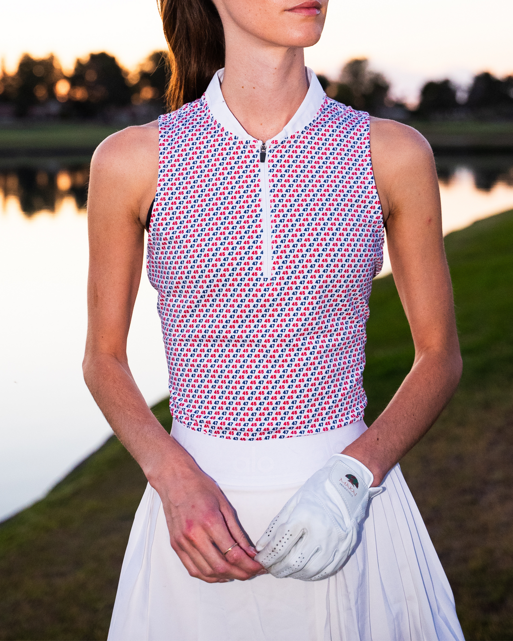Mrs. Commander in Chief Sleeveless Polo