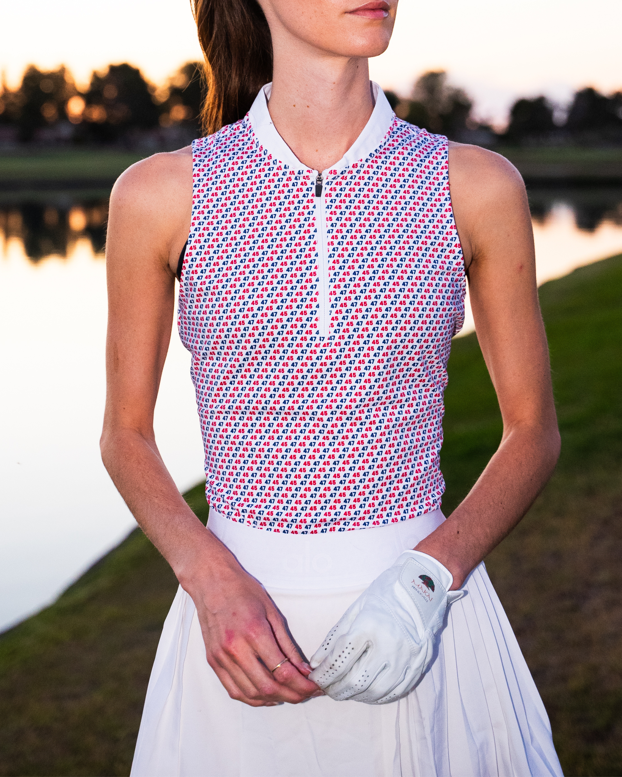 Mrs. Commander in Chief Sleeveless Polo
