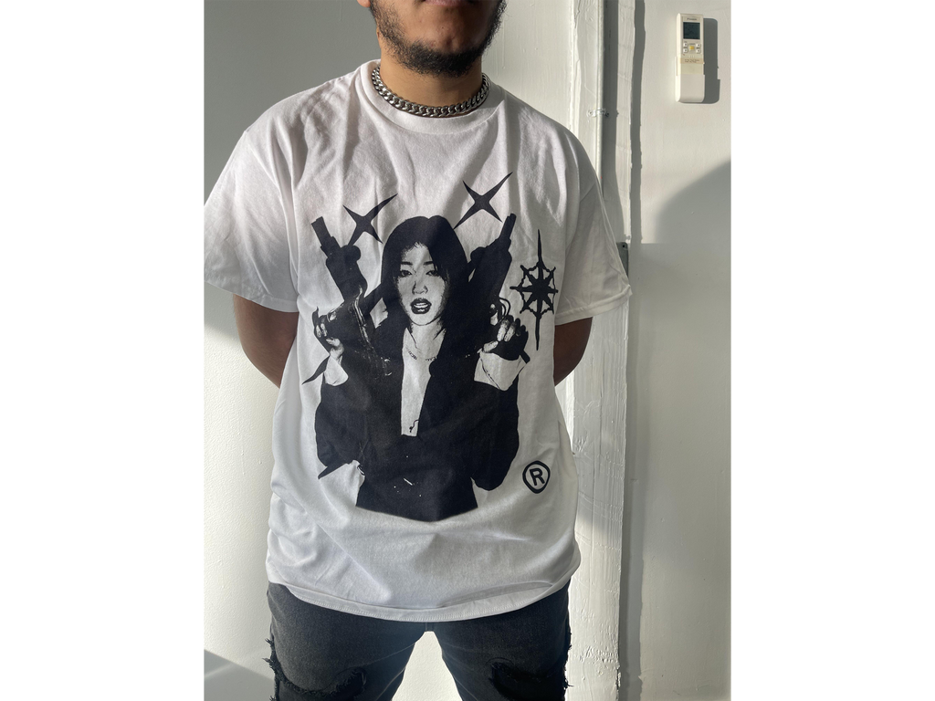 Twin Uzi Streetwear Tee 100 Percent Cotton True To Size Casual Graphic Shirt For Everyday Wear