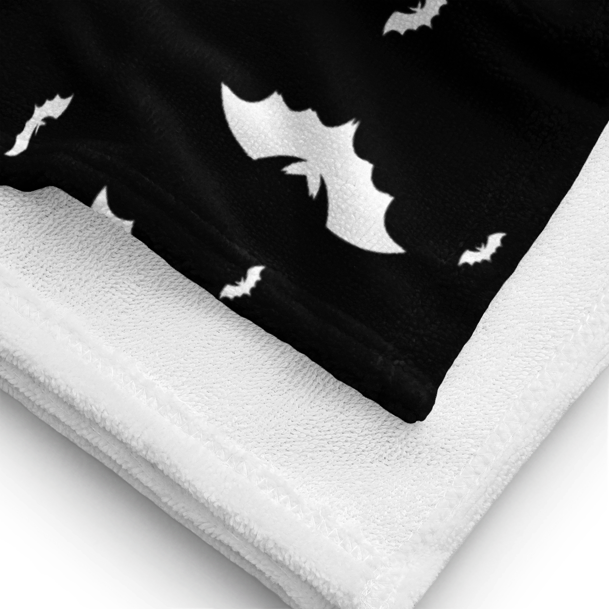Blackout Batty Beach Towel