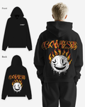 G West Mens Fire Smile Oversize Hoodie