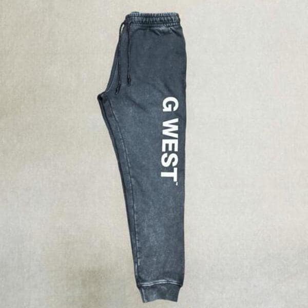 G West Mens Encrypted Acid Wash Jogger