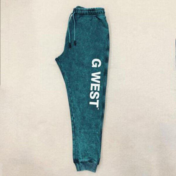 G West Mens Encrypted Acid Wash Jogger