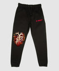 G West Mens Flower Heart Jogger