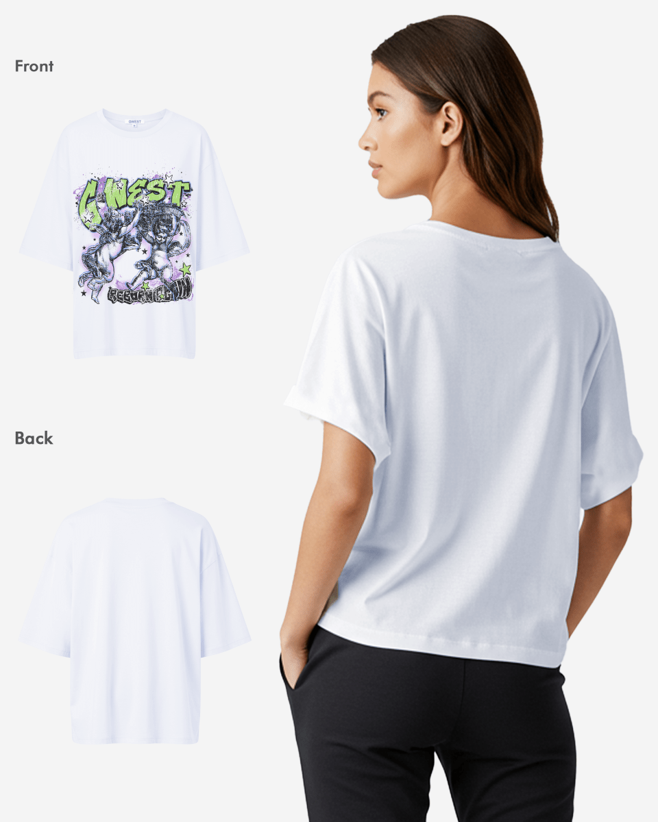 G West Womens Reborn Oversized Tee